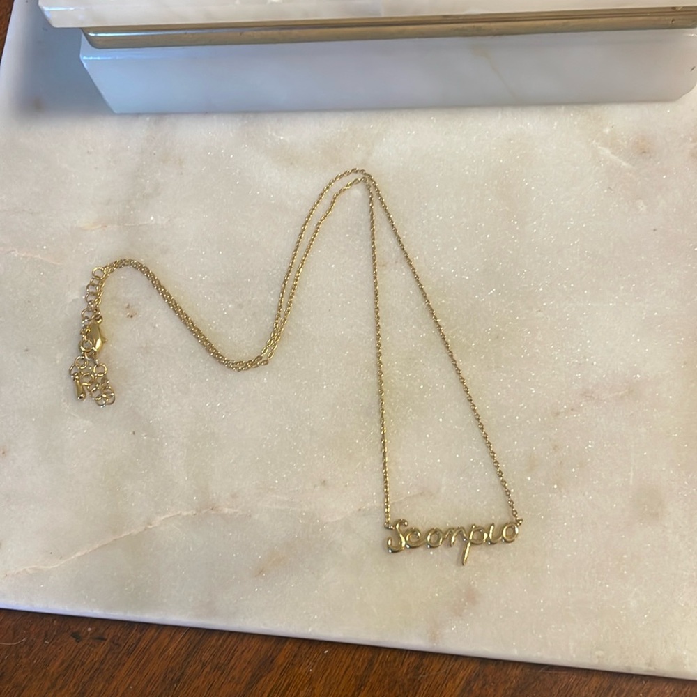 Scorpio Necklace